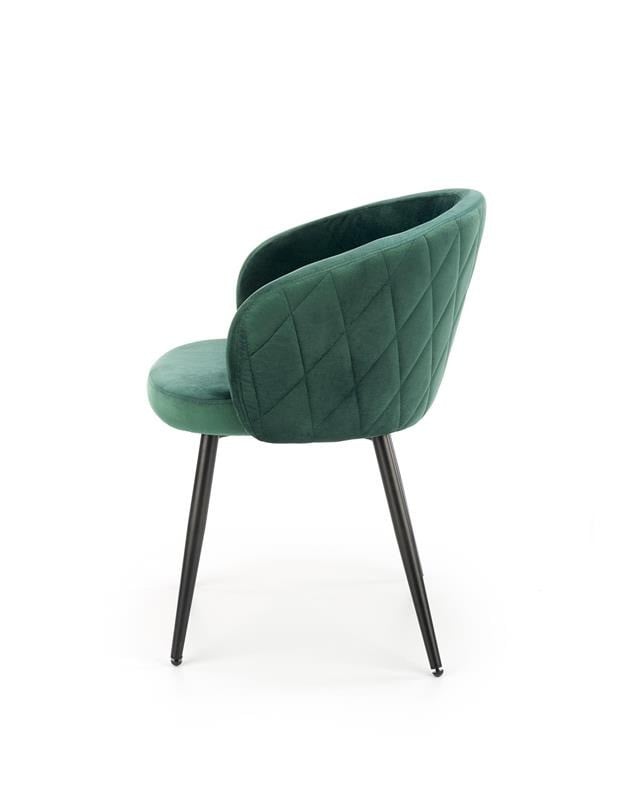 Scaun K430 velvet verde - 2 | YEO