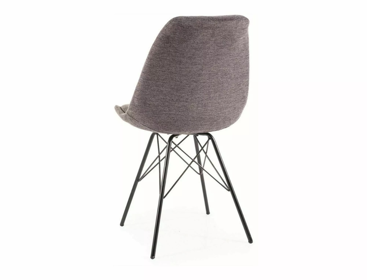 Scaun Ken gri inchis/negru Brego07 - 1 | YEO