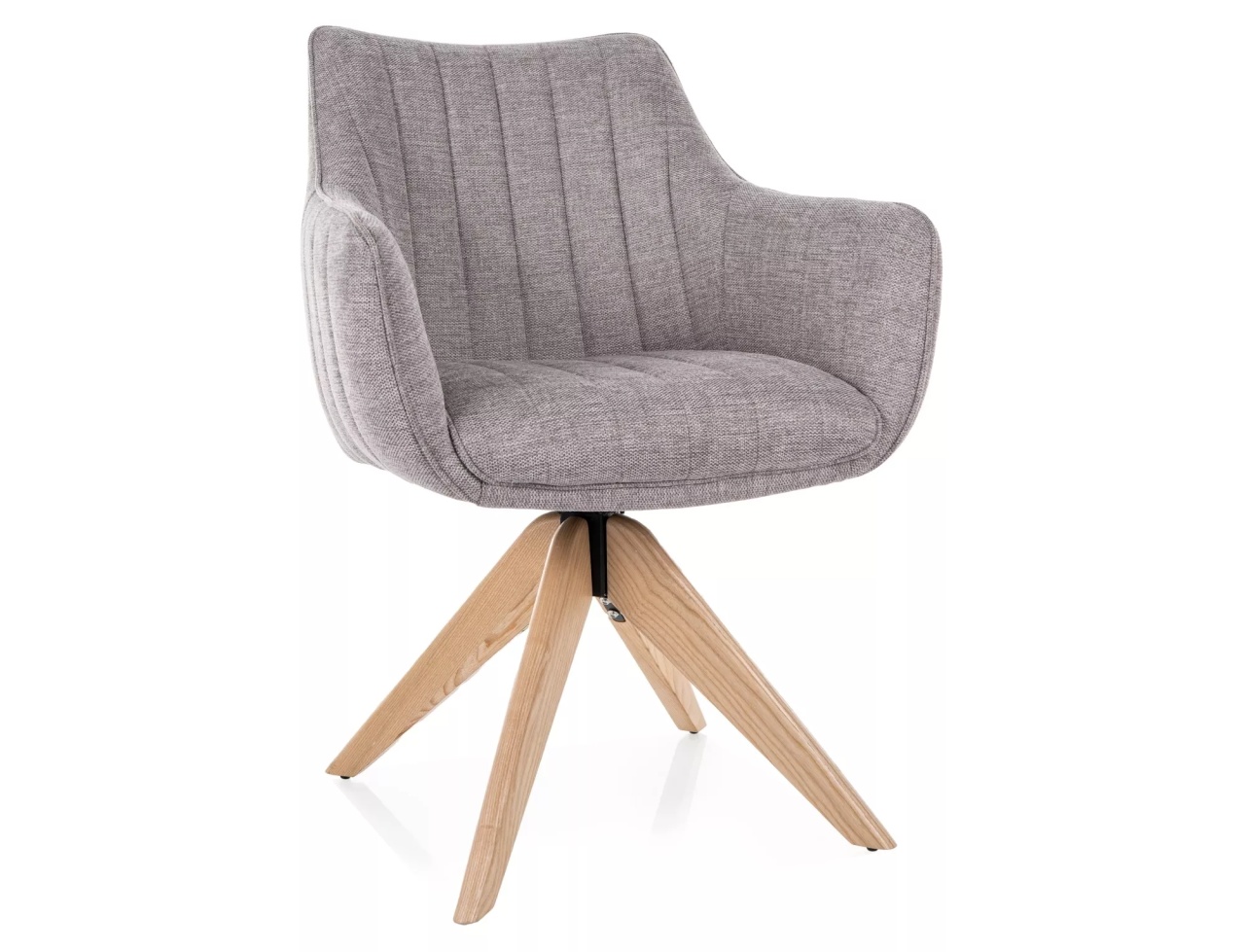 Scaun rotativ Azalia D gri/stejar Brego07
