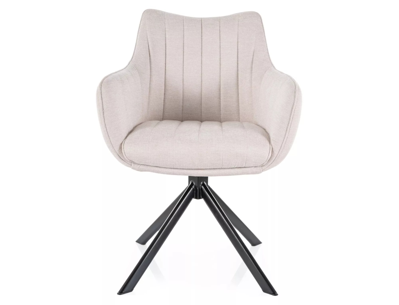 Scaun rotativ Azalia velvet bej deschis Blu30 - 2 | YEO