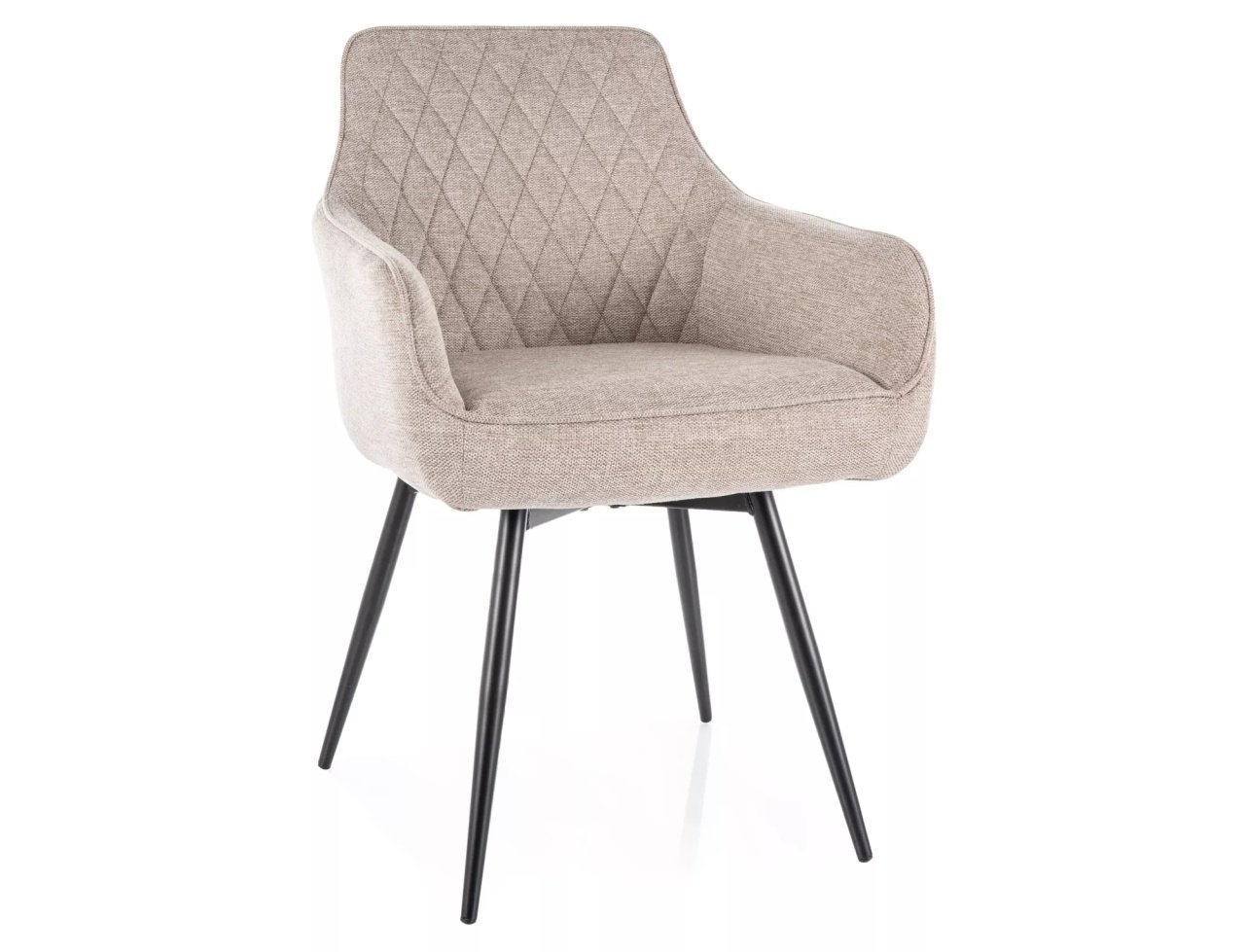 Scaun rotativ Marlo bej deschis/negru Brego31