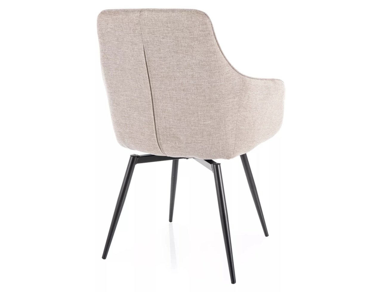 Scaun rotativ Marlo bej deschis/negru Brego31 - 1 | YEO