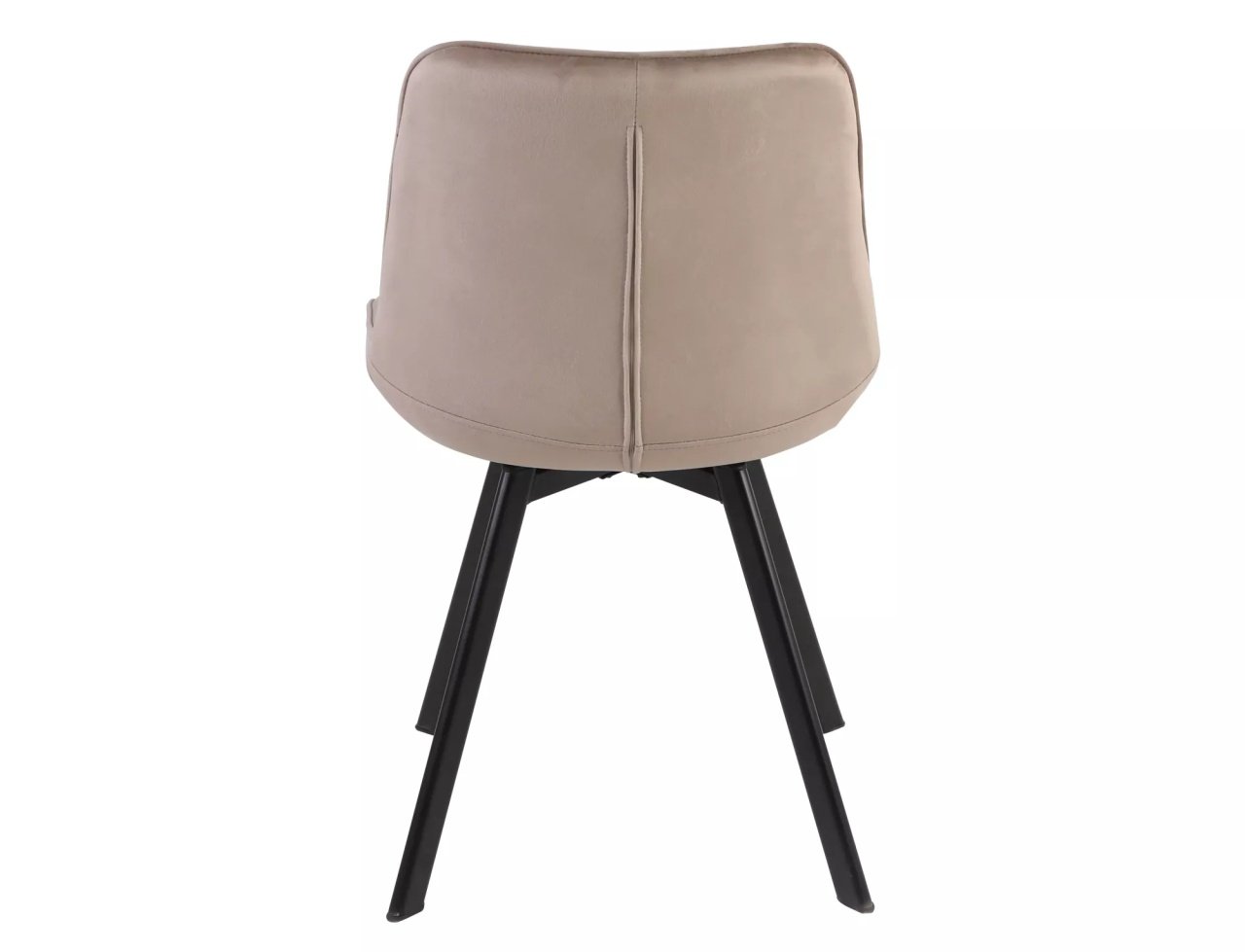 Scaun rotativ Monti velvet bej inchis/negru Blu40 - 4 | YEO