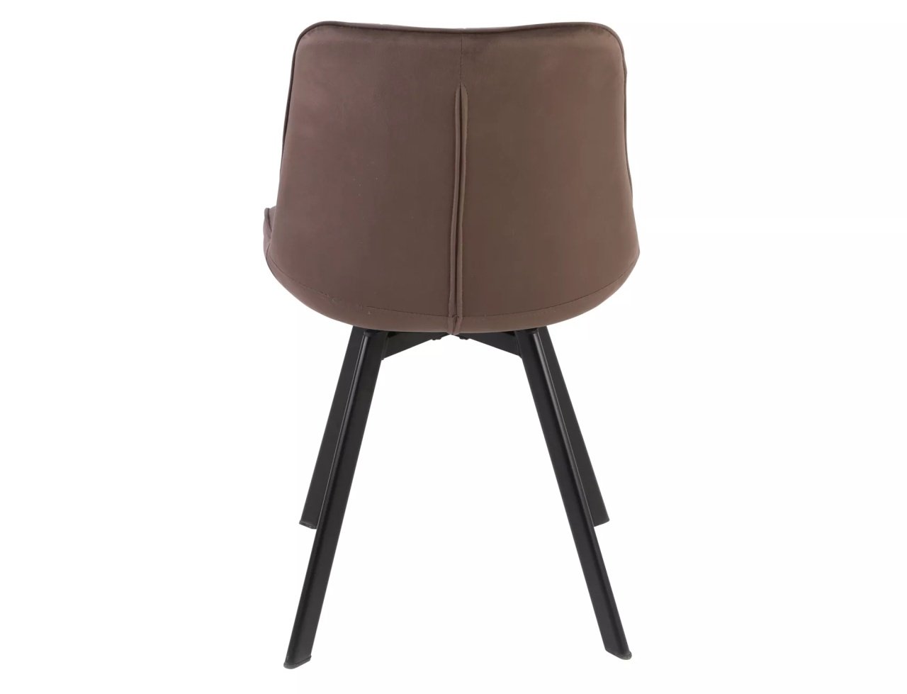 Scaun rotativ Monti velvet cappuccino/negru Blu38 - 4 | YEO