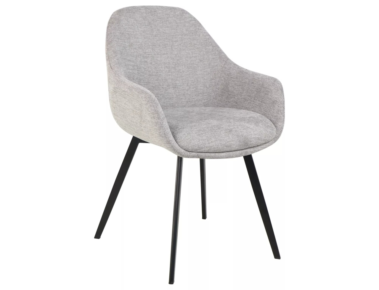 Scaun Vinto gri/negru Brego 07