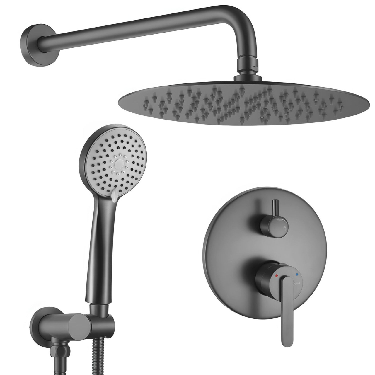 Set de dus incastrat Rea Ontario Gun Grey + BOX