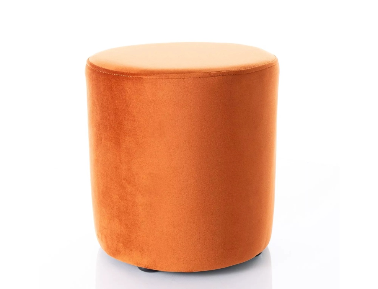 Taburet Doti C velvet cinnamon Blu4215 ø33 cm