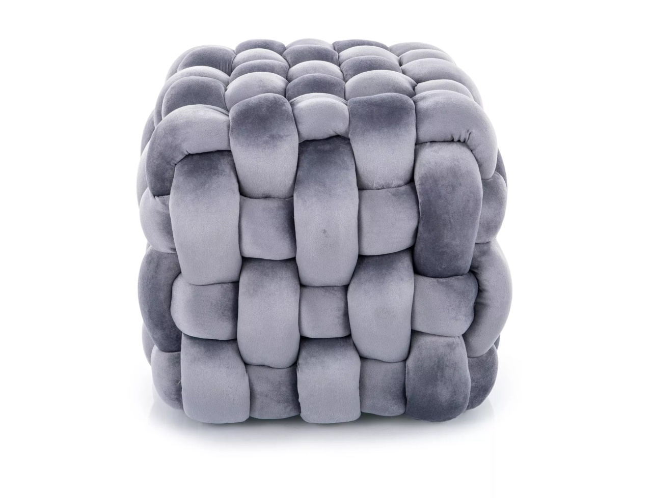 Taburet Faris velvet gri Tap.252 - 1 | YEO