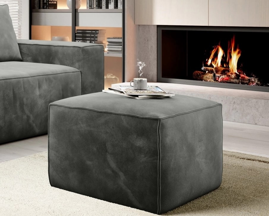 Poze Taburet tapitat Silla - L88 x l68 x h45 cm