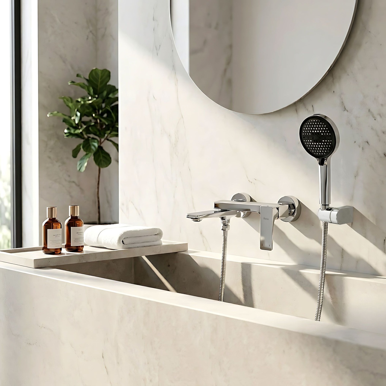 Baterie pentru cadă PREMIUM REA Prime Chrome