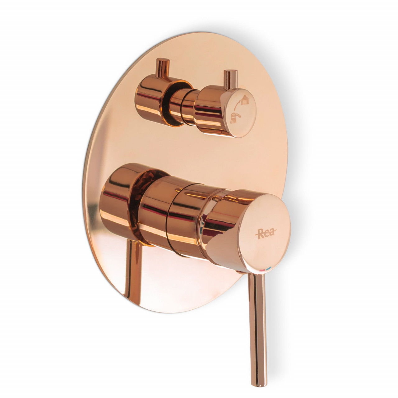 Baterie pentru dus Lungo rose gold - 4 | YEO