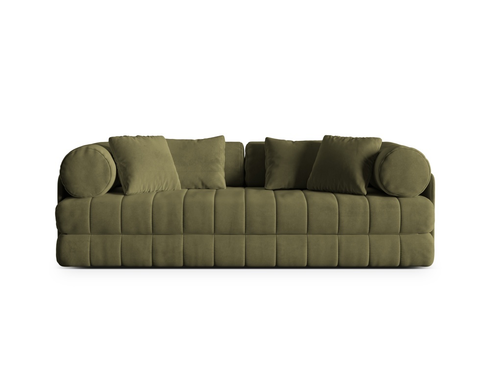 Canapea extensibila 3 locuri Kemi catifea L206 cm - 1 | YEO