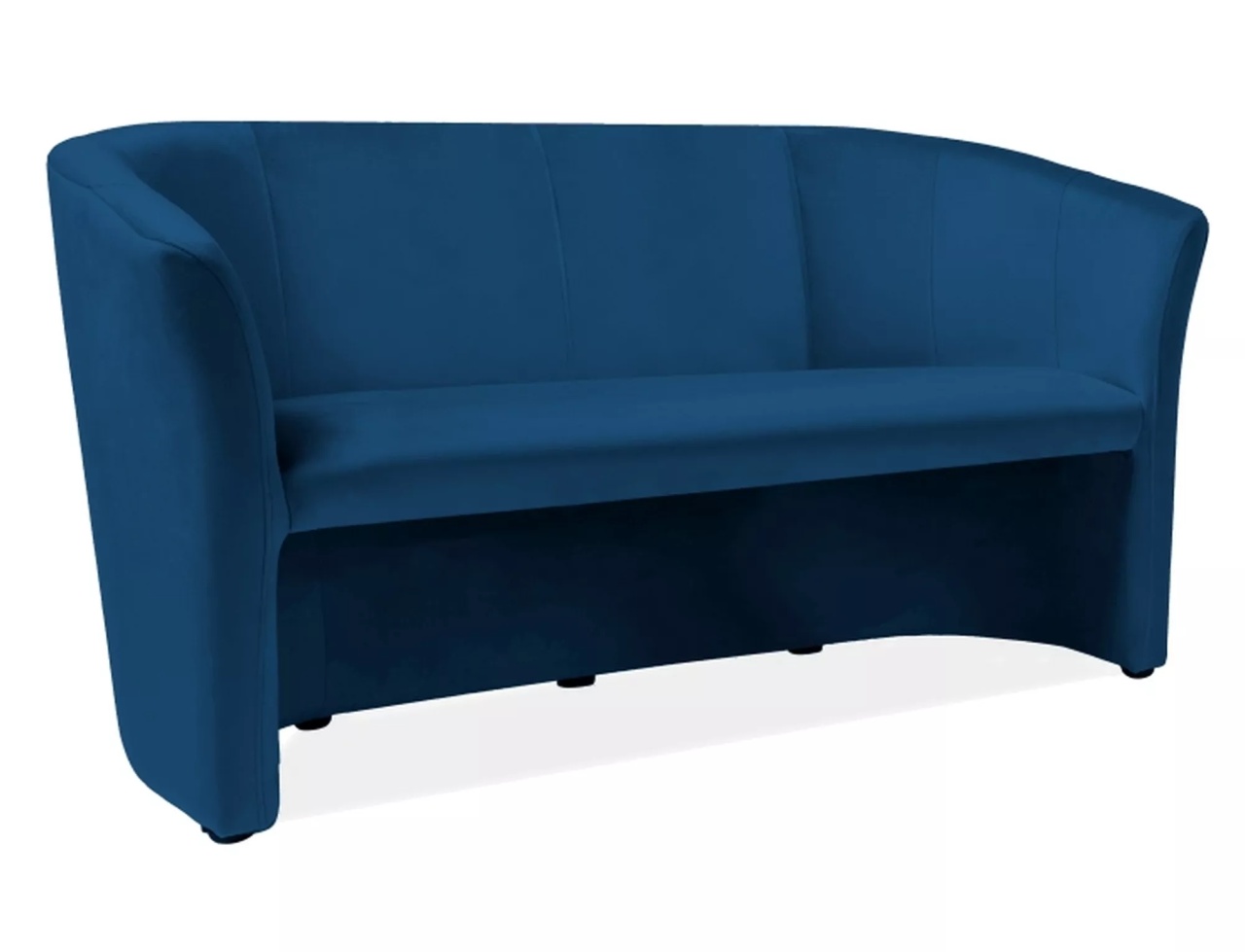 Canapea TM-3 velvet bleumarin/wenge Blu86