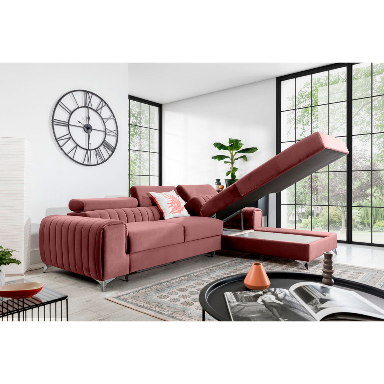 Coltar extensibil Grayson pe dreapta Velvetmat 24 - 4 | YEO