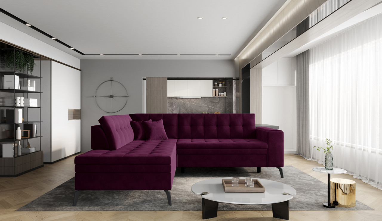 Coltar extensibil Lanvin pe stanga Velvetmat 25