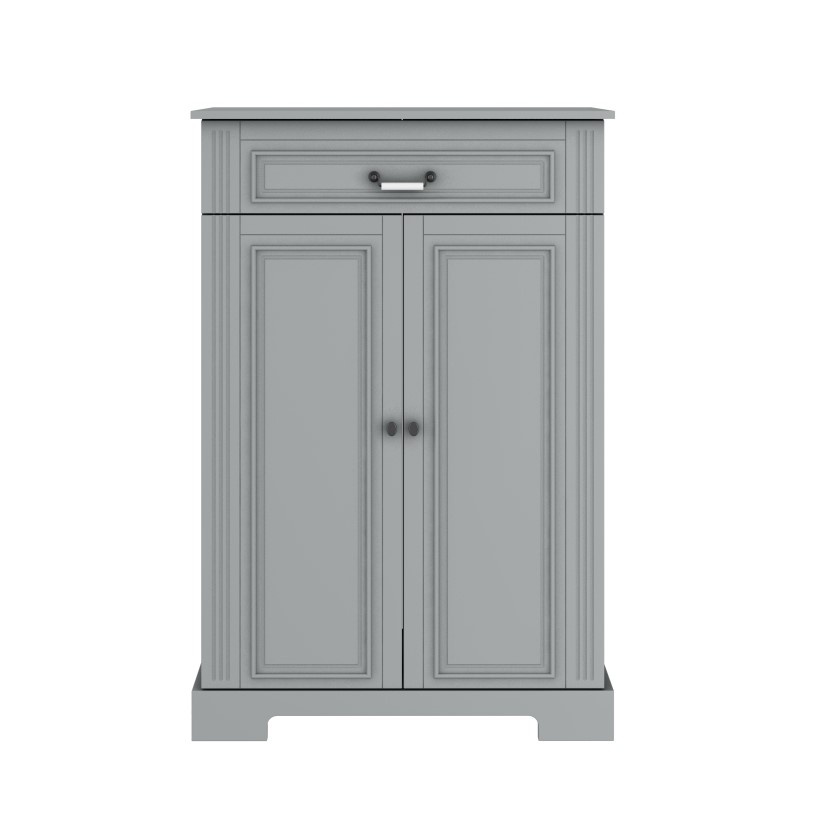Comoda eleganta Ines gri H125 cm - 1 | YEO