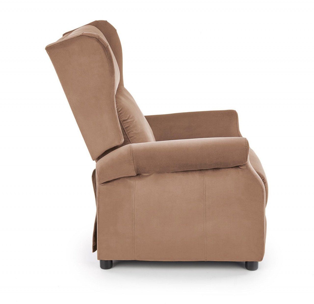 Fotoliu recliner Agustin 2 velvet bej H107 cm - 2 | YEO