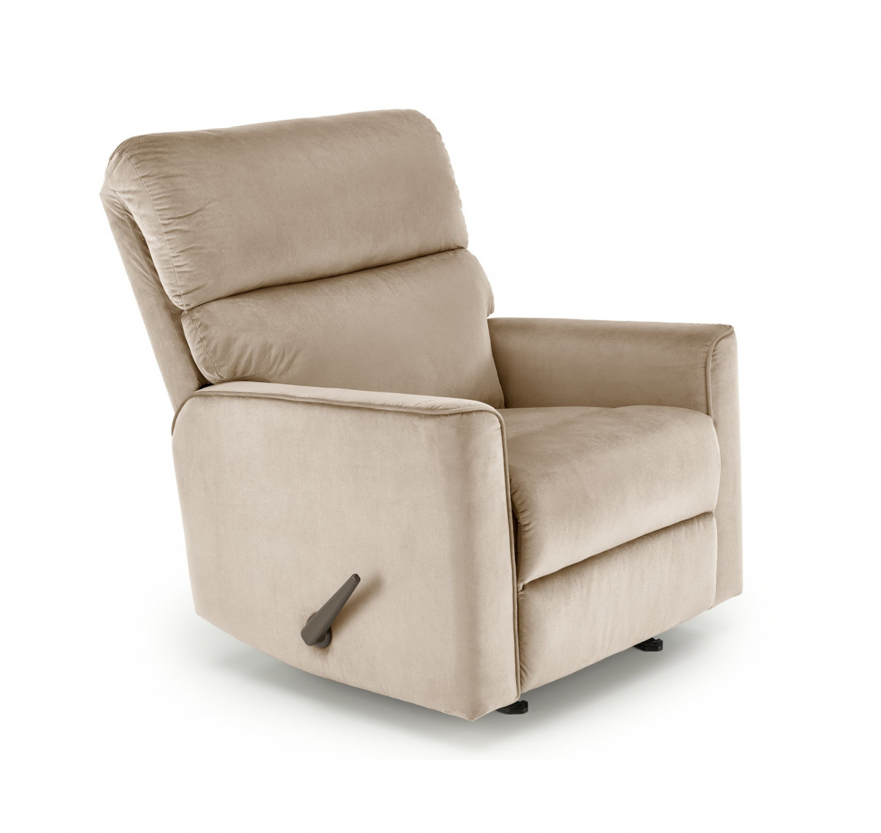 Fotoliu recliner Karim stofa bej H103 cm