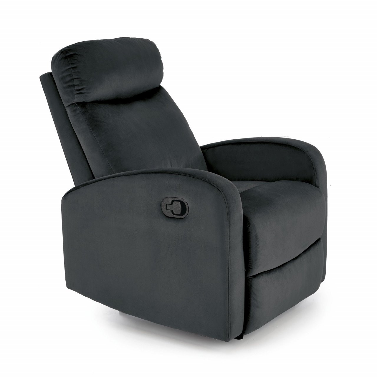 Fotoliu recliner Wonder negru H98 cm