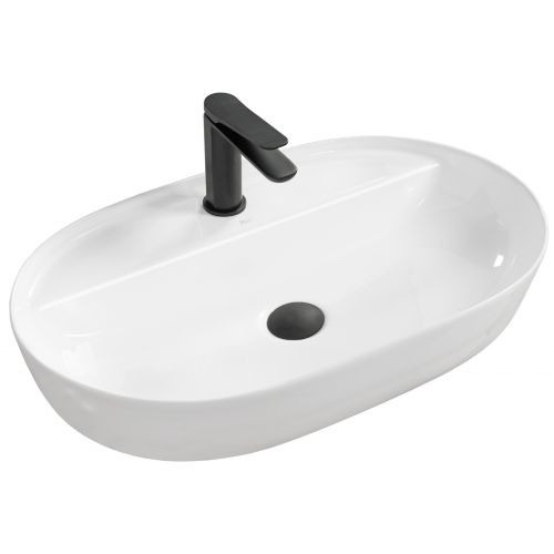 Lavoar Aura alb ceramica sanitara - 60,5 cm