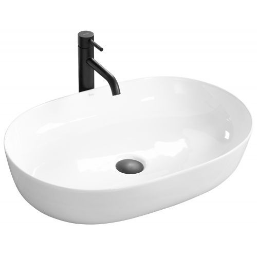 Lavoar Cleo Alb ceramica sanitara - 60,5 cm