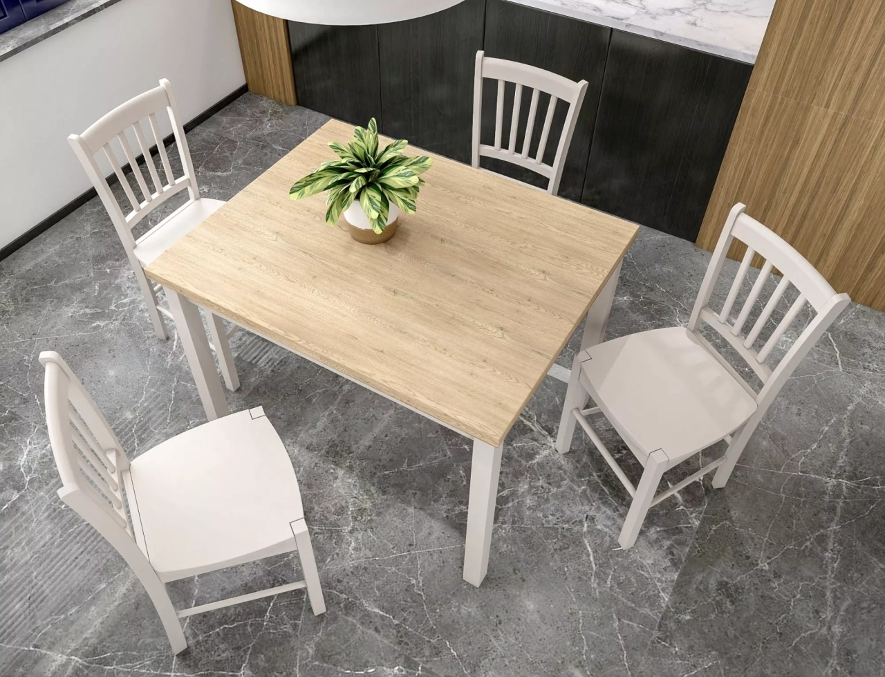 Masa Adam stejar cremona torro/casmir L100xl60 cm - 4 | YEO