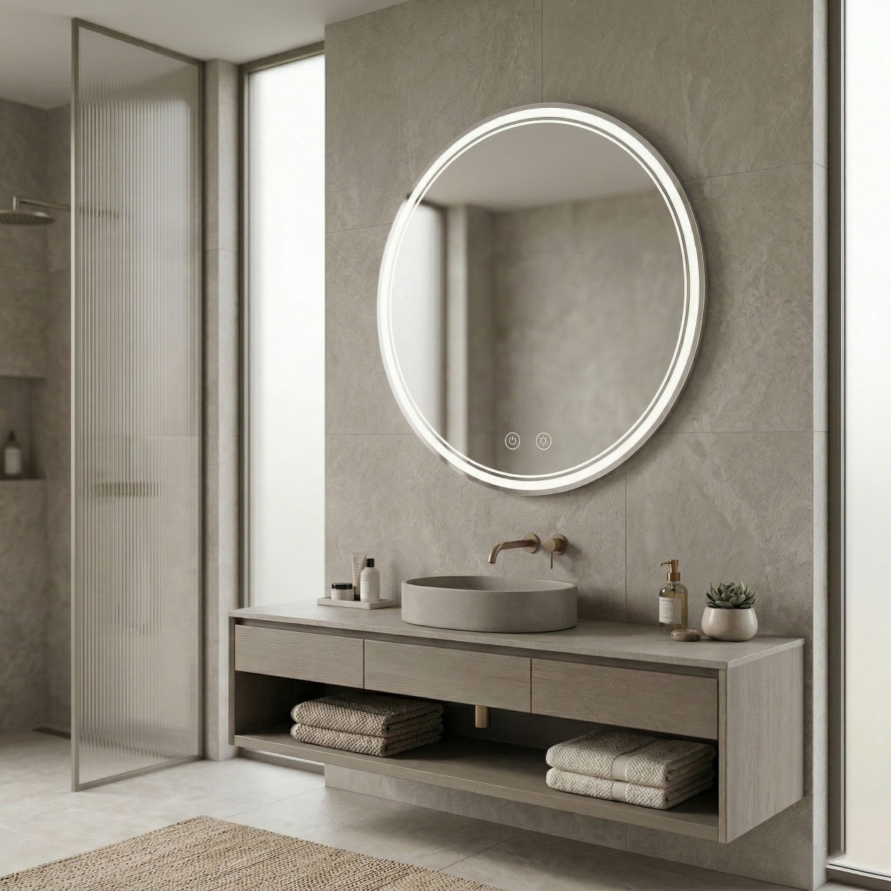 Oglindă LED SOFT 100