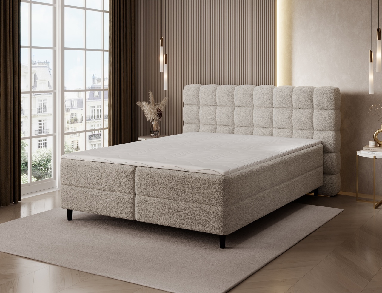 Pat boxspring Camma 140x200 cm Paolli 18 - 4 | YEO