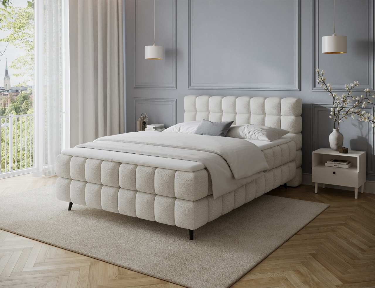 Pat continental Sabeno 140x200 cm Royal 01 - 4 | YEO