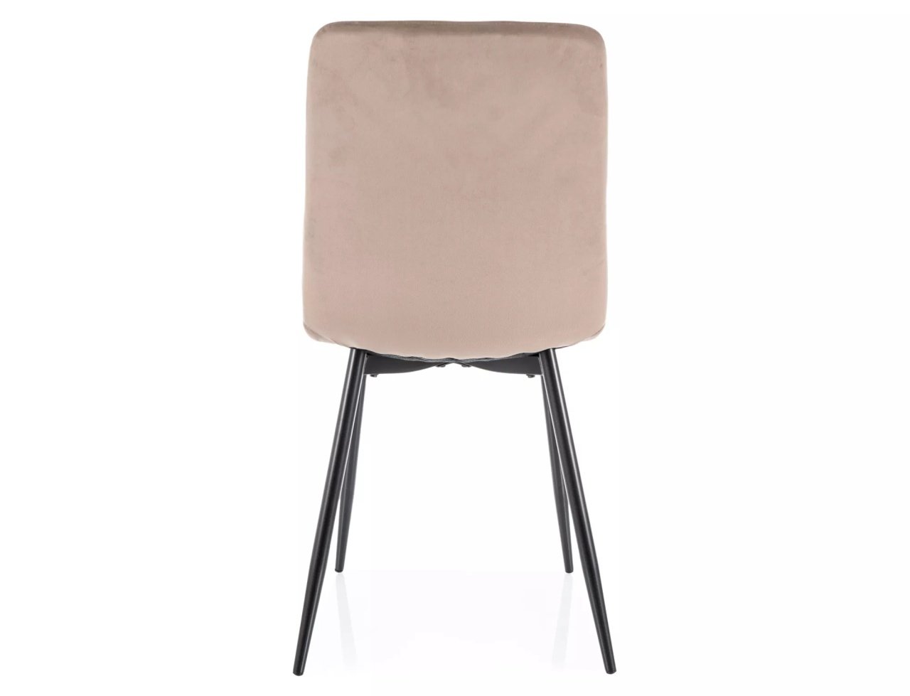 Scaun Daren velvet bej inchis/negru Blu40 - 3 | YEO