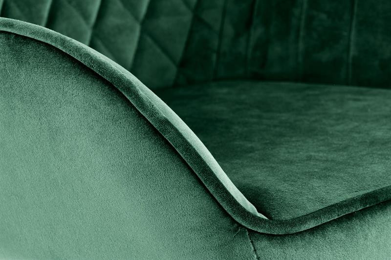 Scaun de bar H103 velvet verde - 5 | YEO