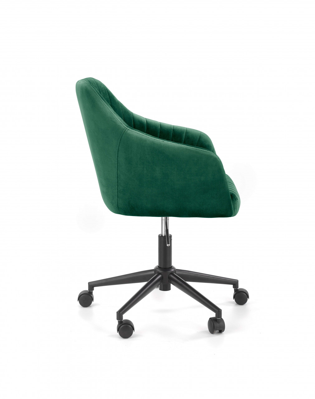 Scaun de birou Fresco velvet verde inchis H91 cm - 1 | YEO