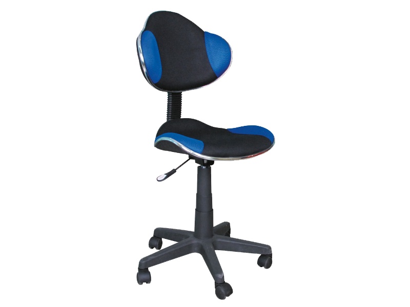 Scaun de birou Q-G2 albastru/negru