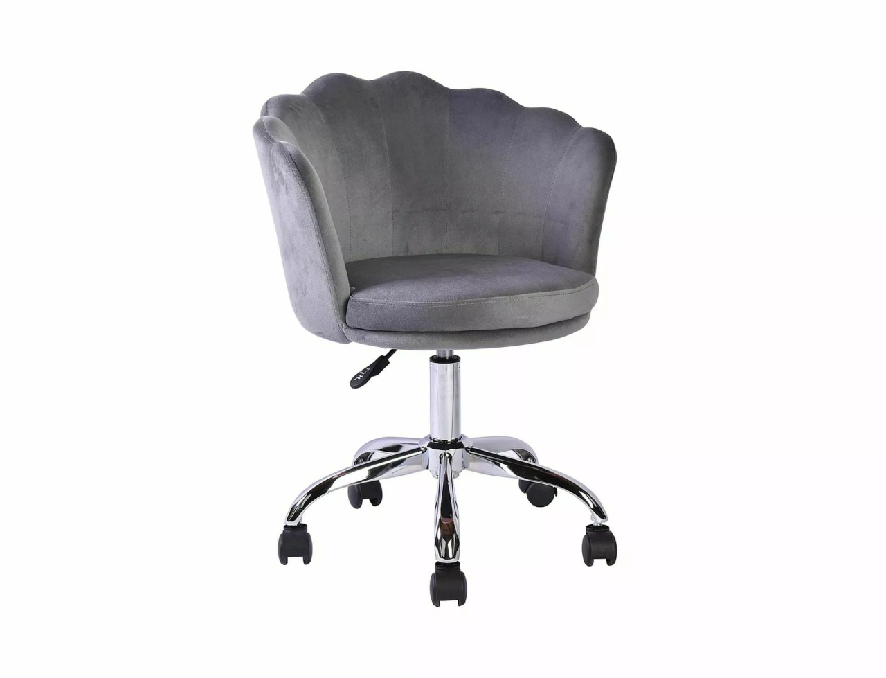 Scaun de birou Rose velvet gri Blu14
