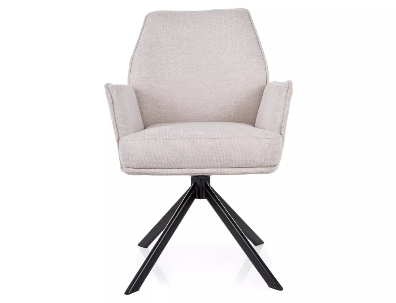 Scaun Hugo bej deschis/negru Brego22 - 2 | YEO
