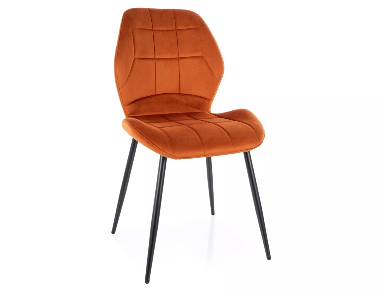 Scaun Jake velvet cinnamon/negru Blu4215