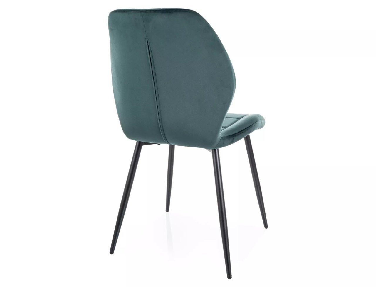 Scaun Jake velvet verde/negru Blu78 - 1 | YEO