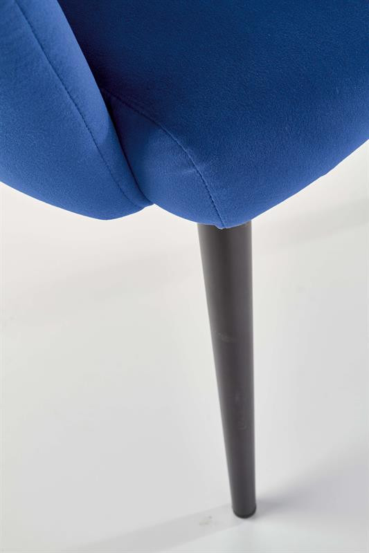 Scaun K410 velvet bleumarin – H85 - 4 | YEO