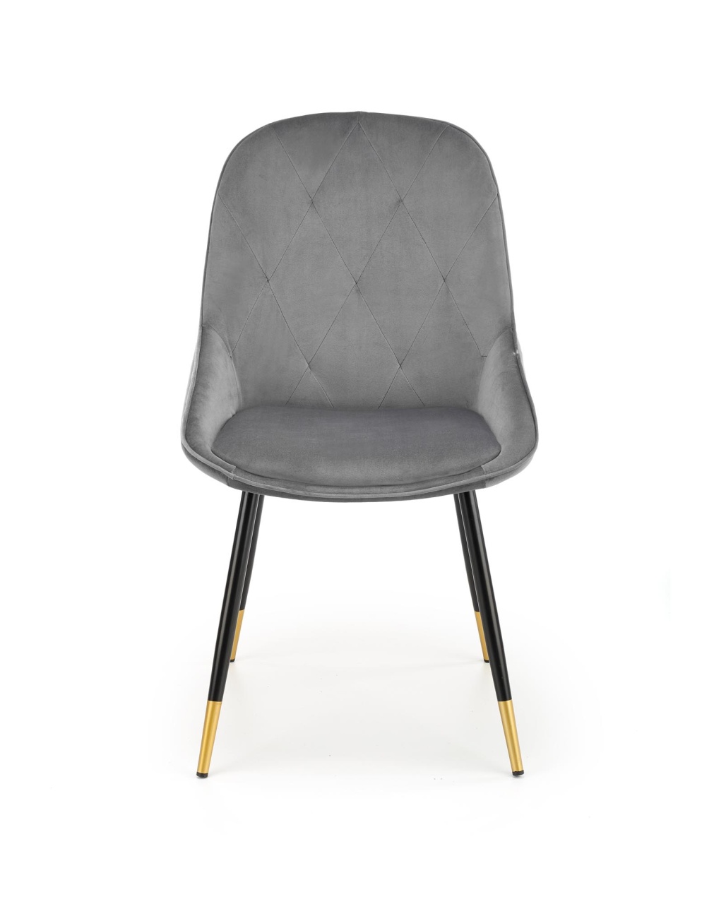 Poze Scaun K437 Velvet Gri – l49 x A55 x h88 cm homewish.ro