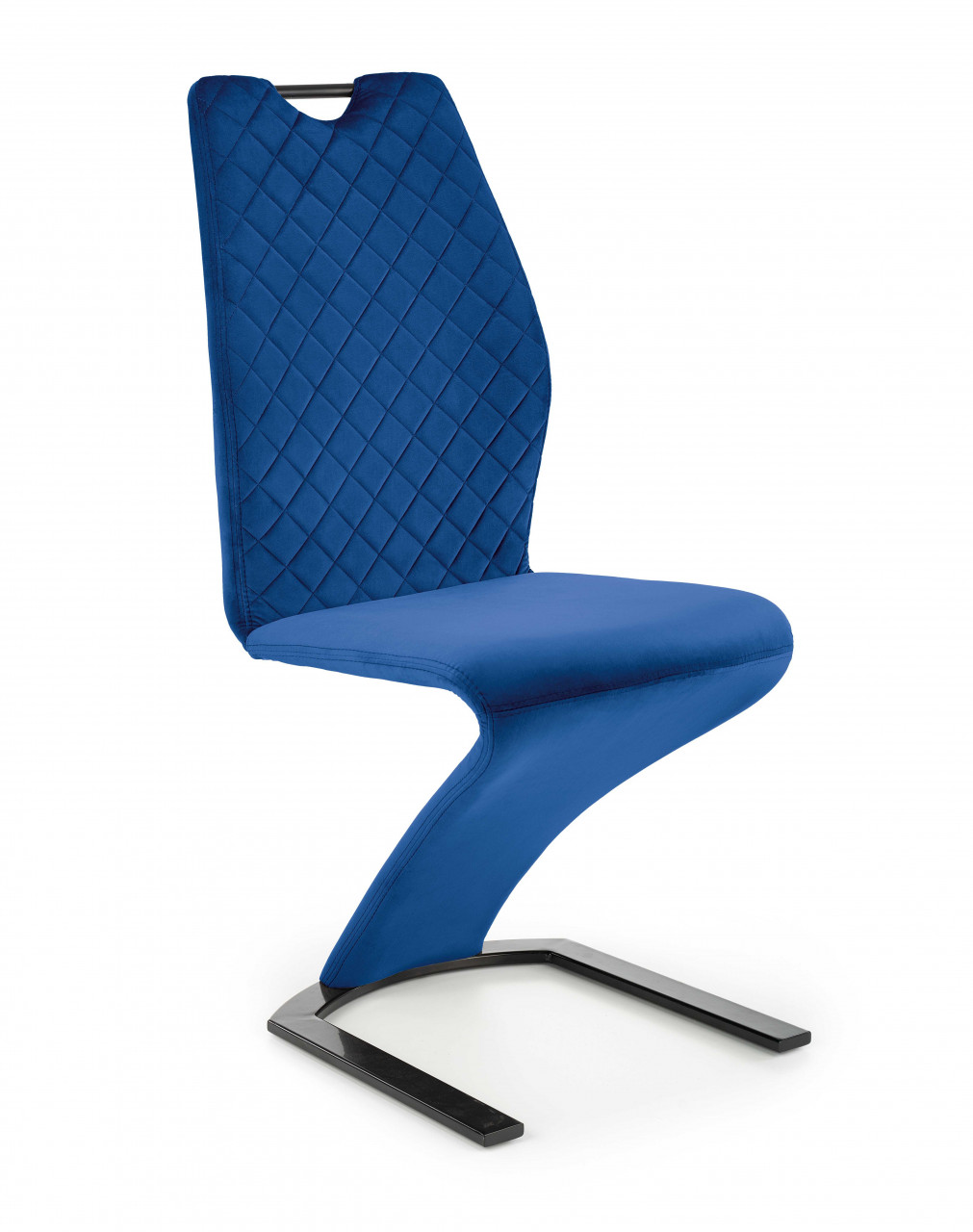 Scaun K442 velvet bleumarin