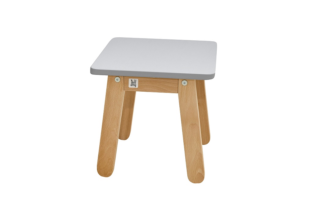 Scaun pentru copii Woody gri H30 cm