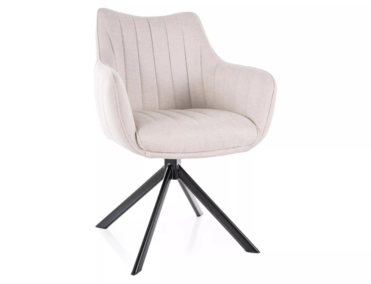 Scaun rotativ Azalia velvet bej deschis Blu30