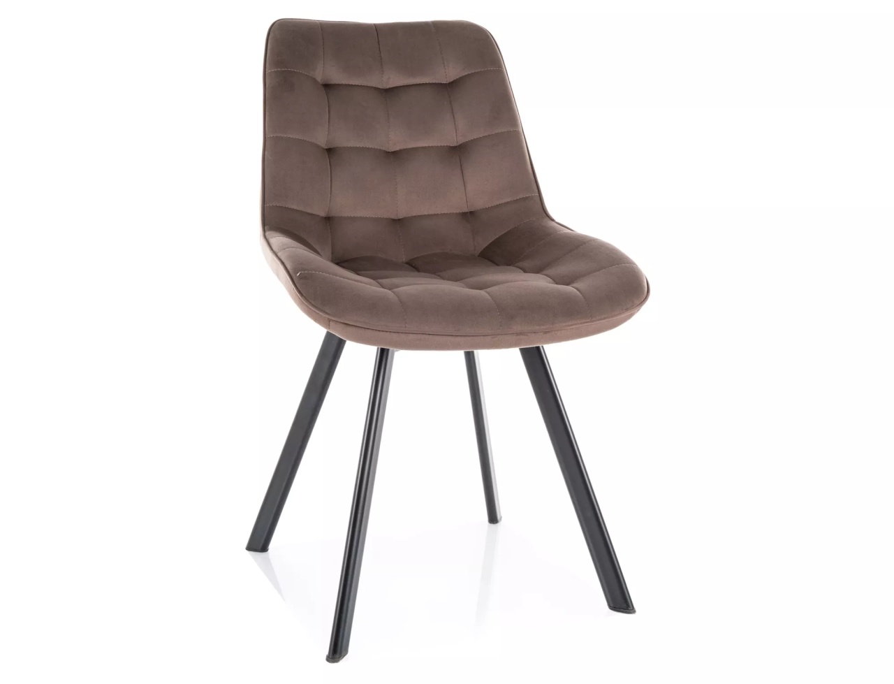 Scaun rotativ Monti velvet cappuccino/negru Blu38
