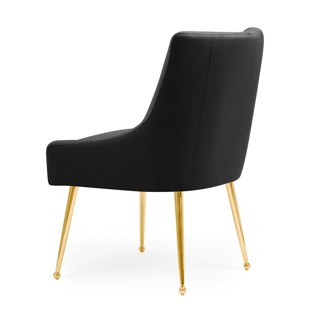 Scaun Sizar negru/gold – H86 cm - 1 | YEO