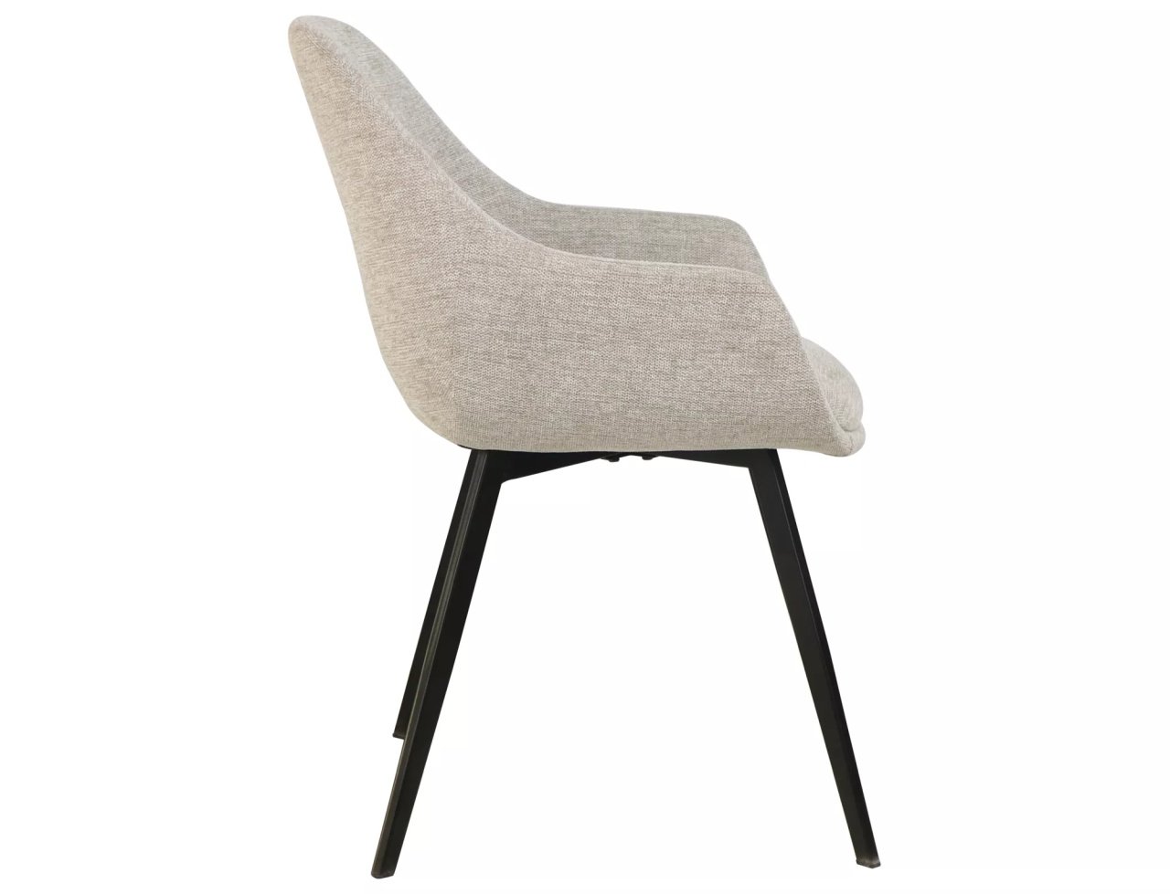 Scaun Vinto bej deschis/negru Brego 31 - 4 | YEO
