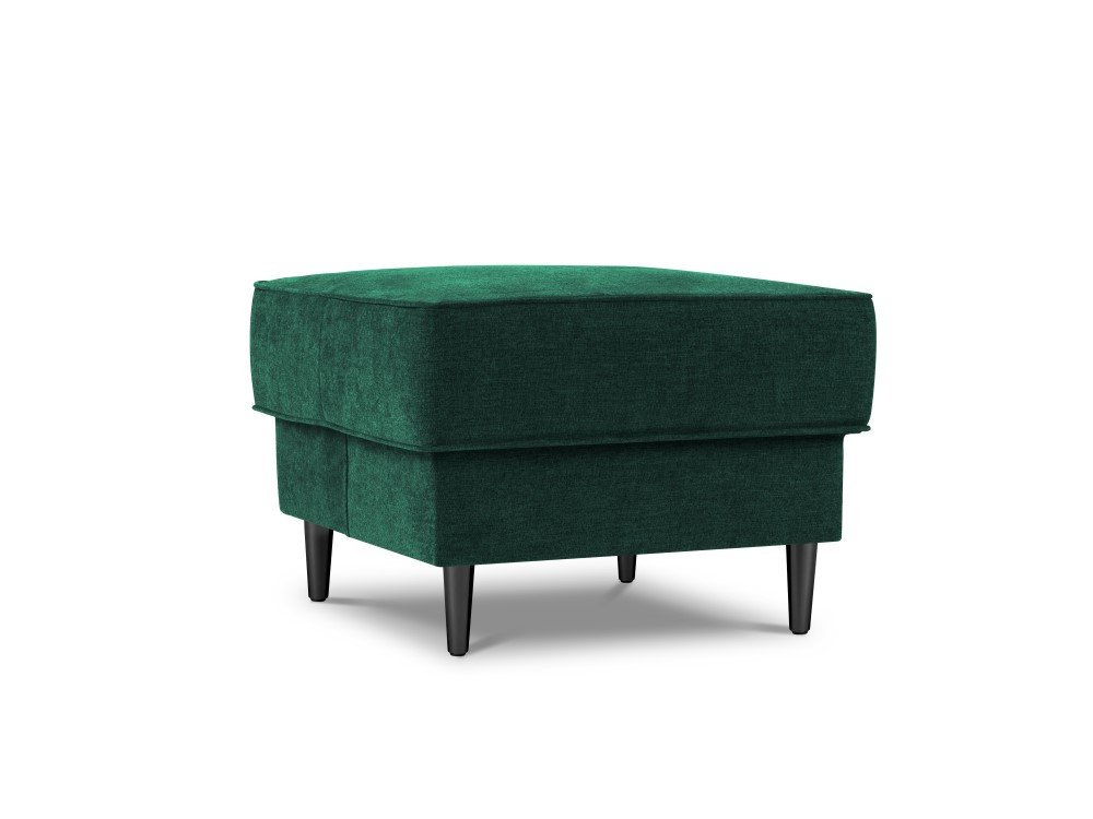 Poze Taburet Fano tapitat picioare negre – L64 x l64 x h44