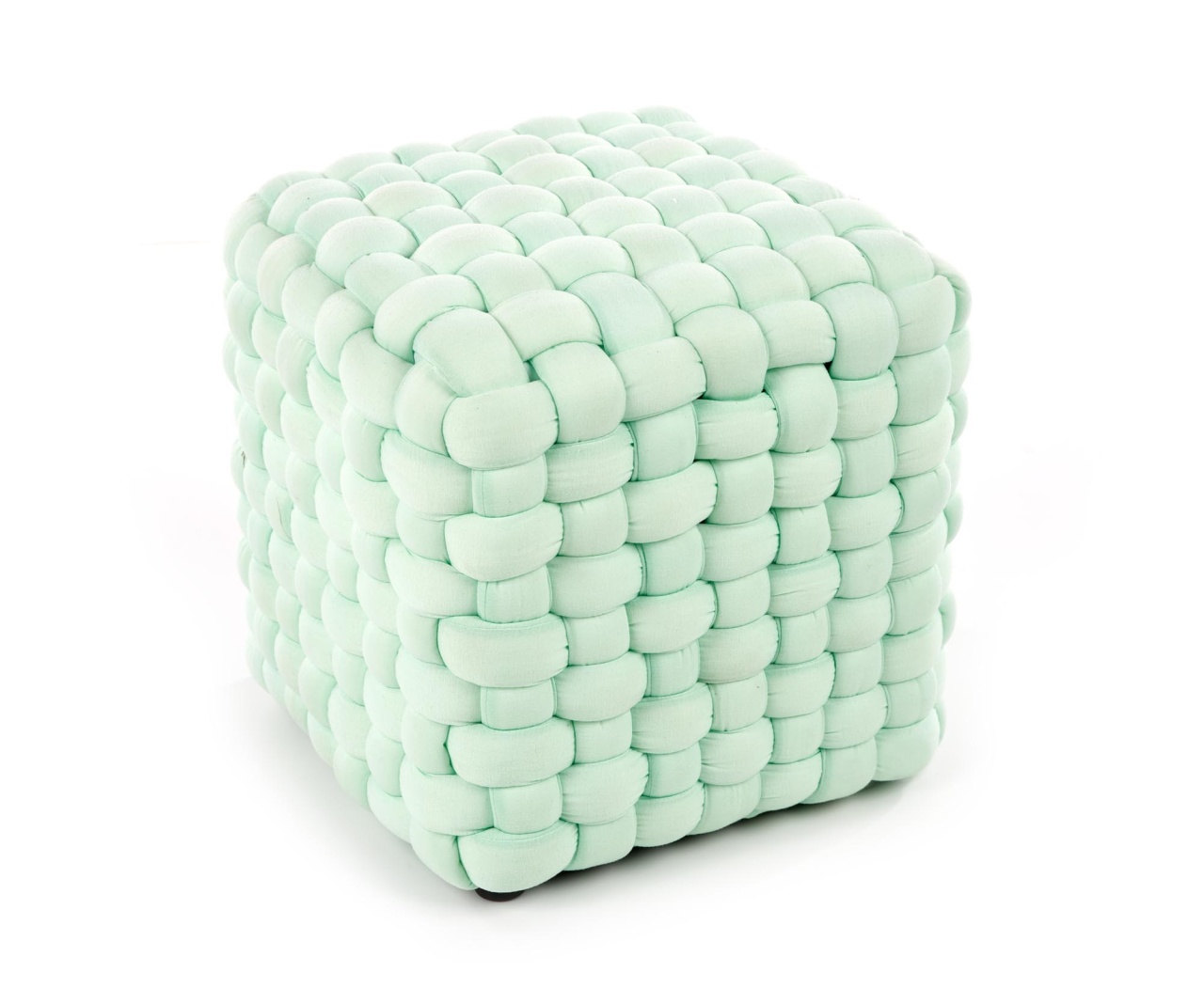 Taburet tapitat Rubik mint - H35 cm - 5 | YEO