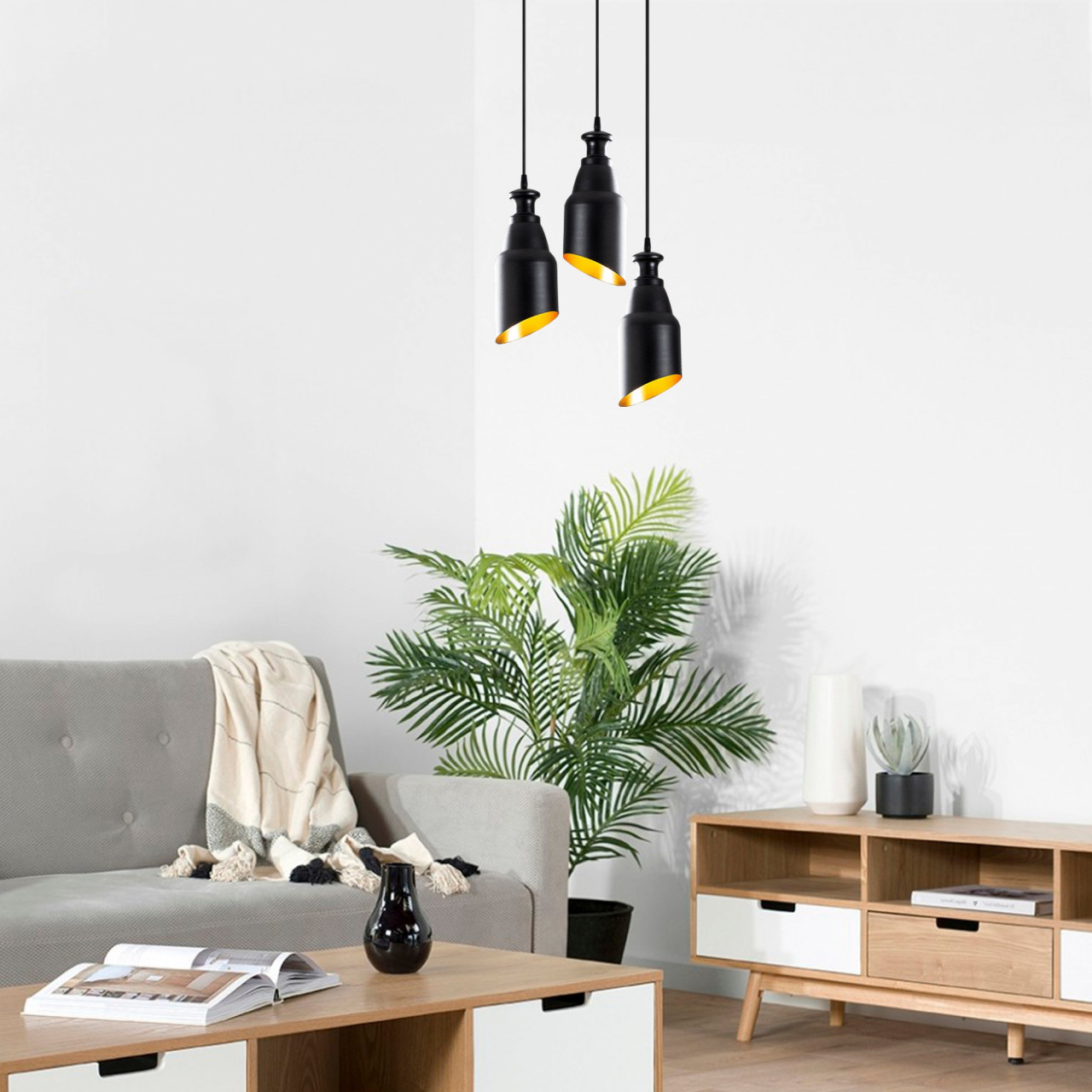 Candelabru Berceste - 191BLACK-S2