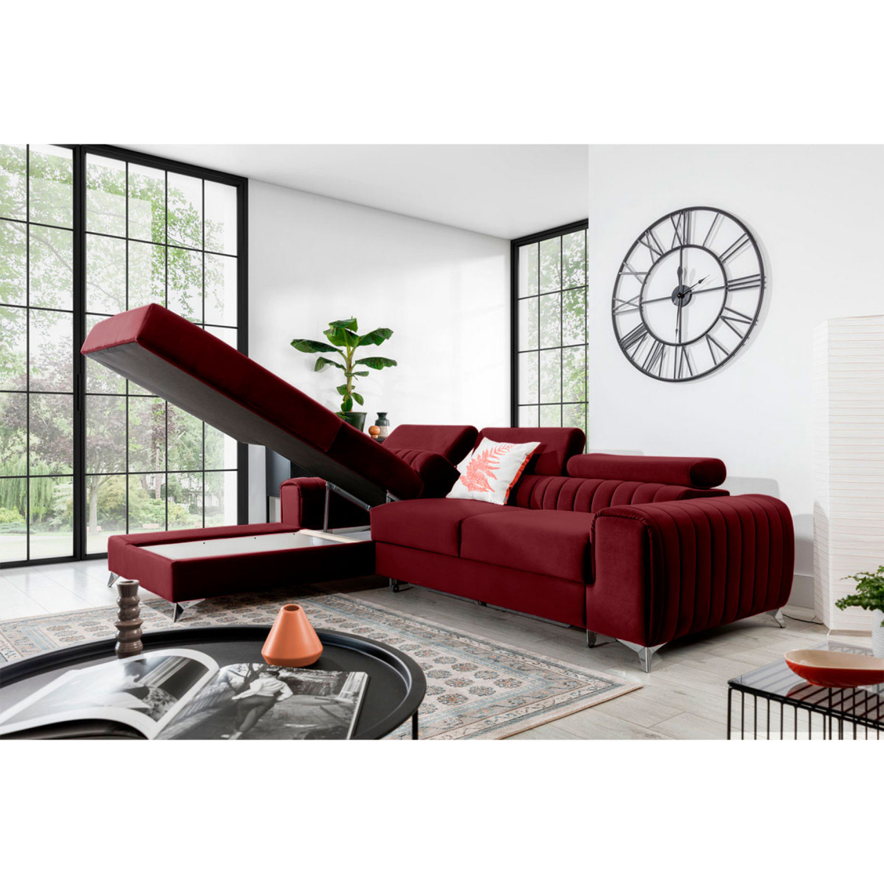 Coltar extensibil Grayson pe stanga Velvetmat 25 - 4 | YEO