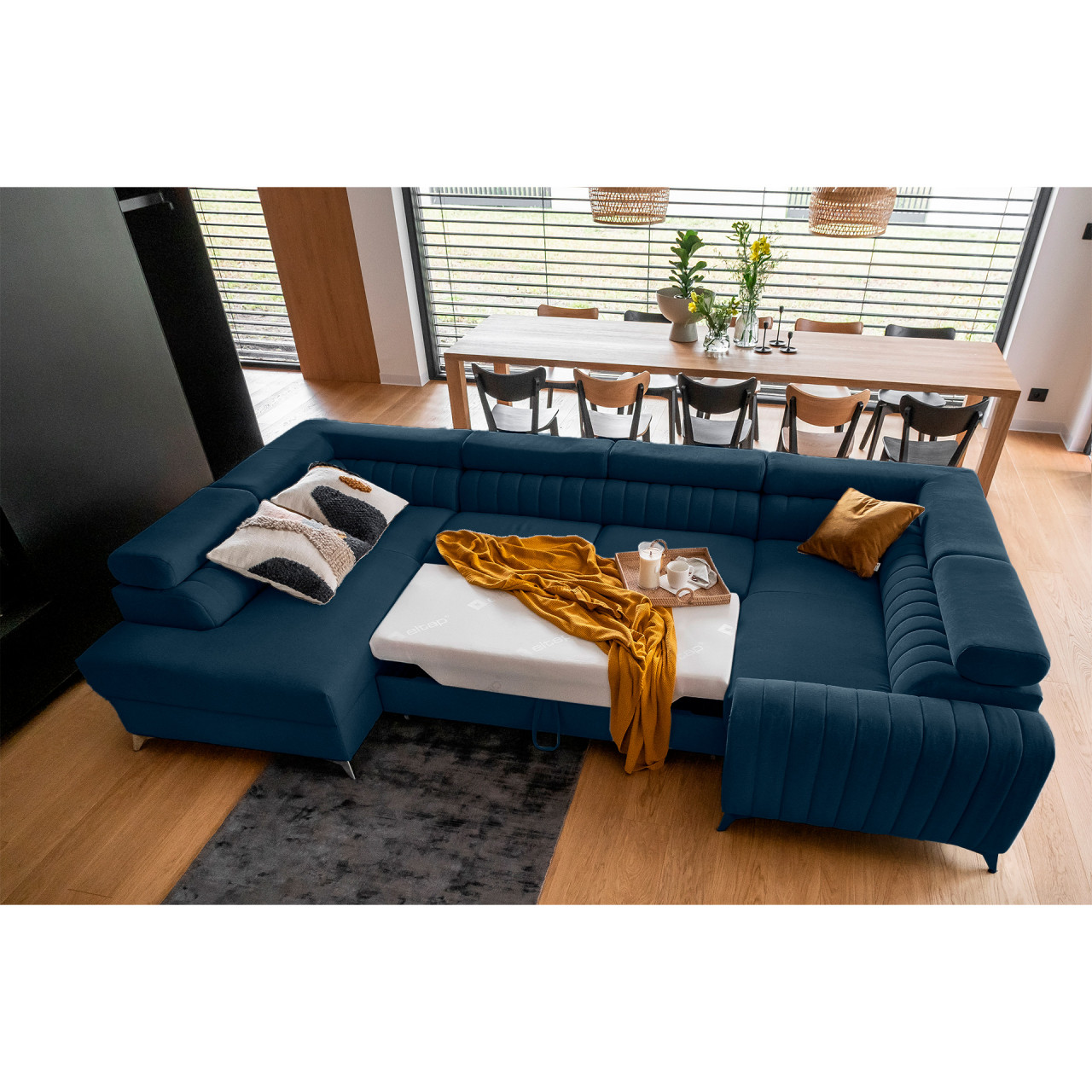 Coltar extensibil Louis pe stanga Flores 40 - 3 | YEO